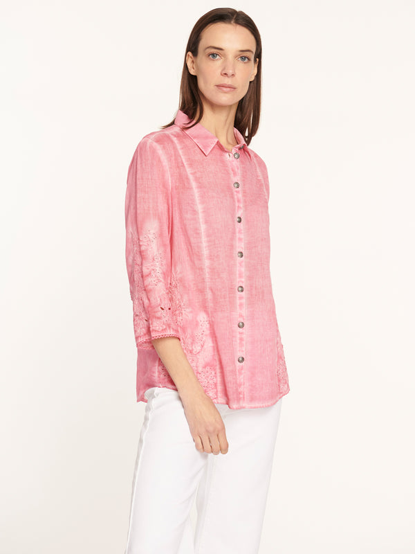 Blusa lucresia malva