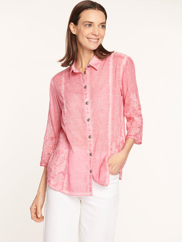 Blusa lucresia malva