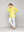 Blusa Mujer Belisa Básica Tela Ligera Amarilla Lineatre