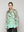 Blusa Mujer Belia Satinada Estampado Flores Celeste  Lineatre