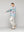 Blusa Mujer Briela Cuello Mao Estampada Con Flores Verde Menta Lineatre