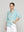Blusa Mujer Carolina Slim Fit Tela Ligera Verde Agua Lineatre
