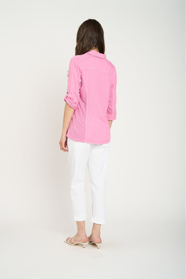 Blusa Mujer Serena Lila Lineatre