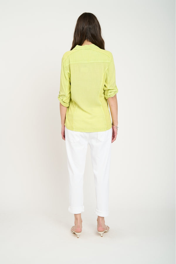 Blusa Mujer Serena Limón Lineatre