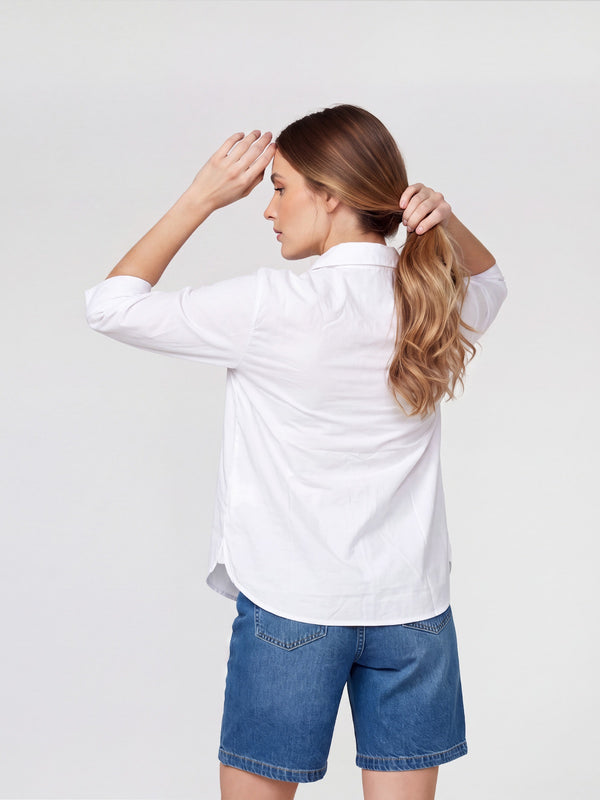 Blusa Mujer Isabella Blanco Lineatré