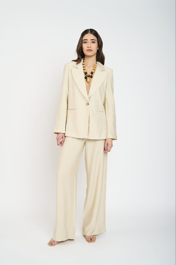 Chaqueta Mujer Antonia Beige Lineatre