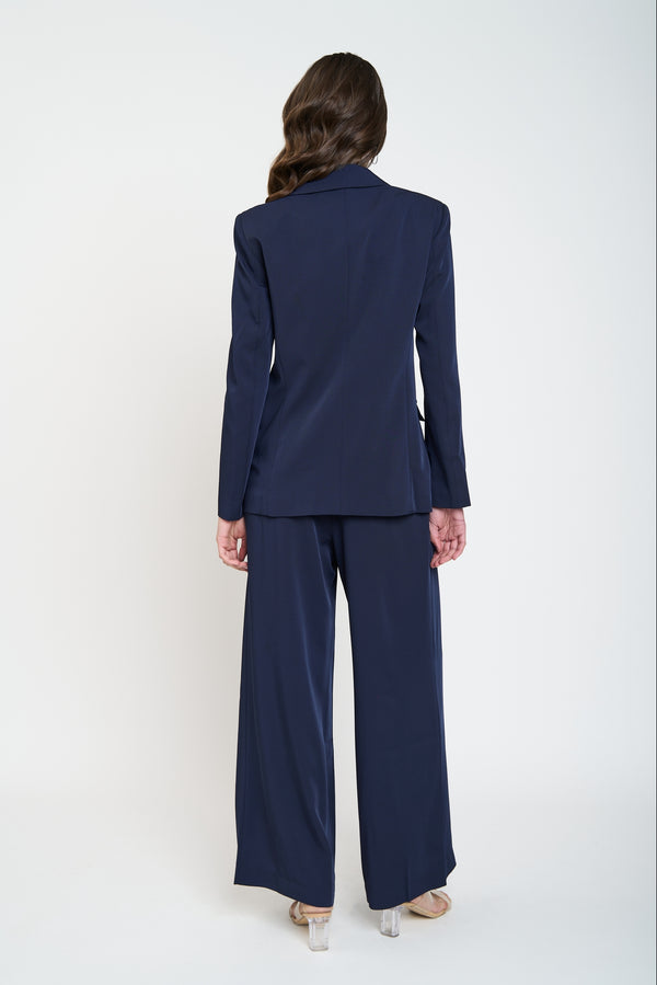 Pantalón Mujer Luciana Azul Lineatre