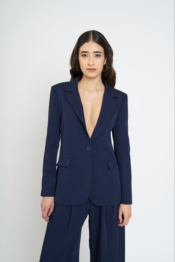 Chaqueta Mujer Laura Azul Lineatre