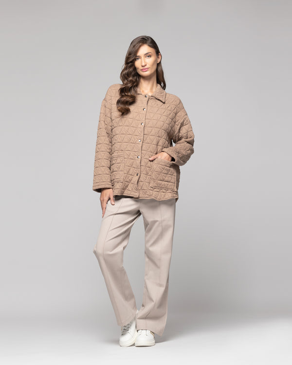 Chaqueta Mujer Marcela Café Lineatre