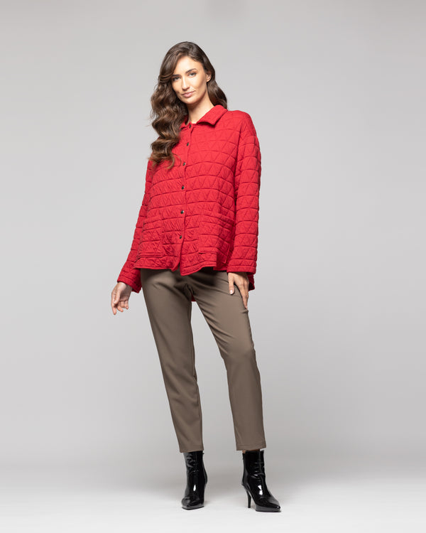 Chaqueta Mujer Marcela Rojo Lineatre