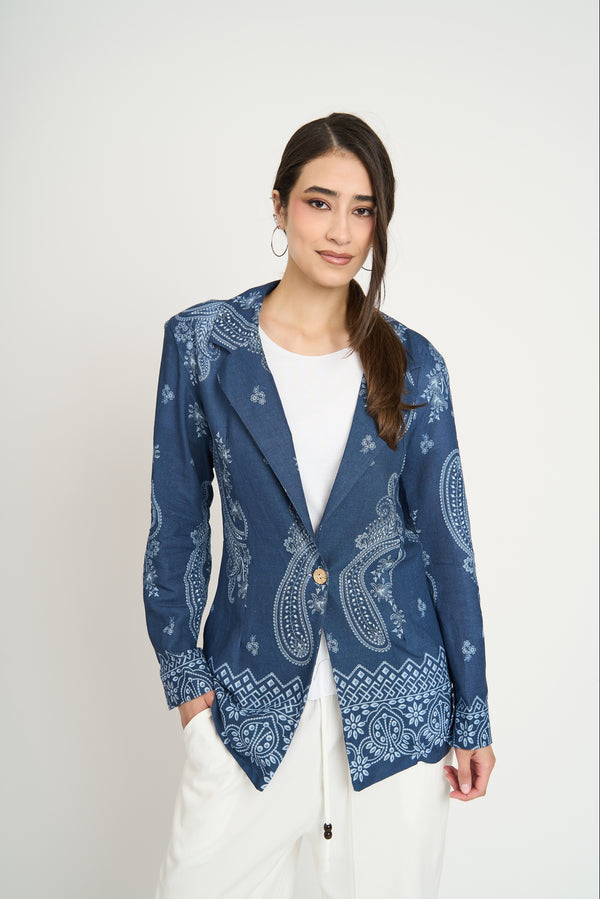 Chaqueta Mujer Clara Jeans Lineatre