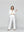 Chaqueta Mujer Tipo Blazer Caterina Con Botón Satinada Blanco Crudo Lineatre