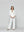 Chaqueta Mujer Tipo Blazer Caterina Con Botón Satinada Blanco Crudo Lineatre