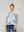 Chaqueta Mujer Carmen Estampado Azul Y Blanco Lineatre