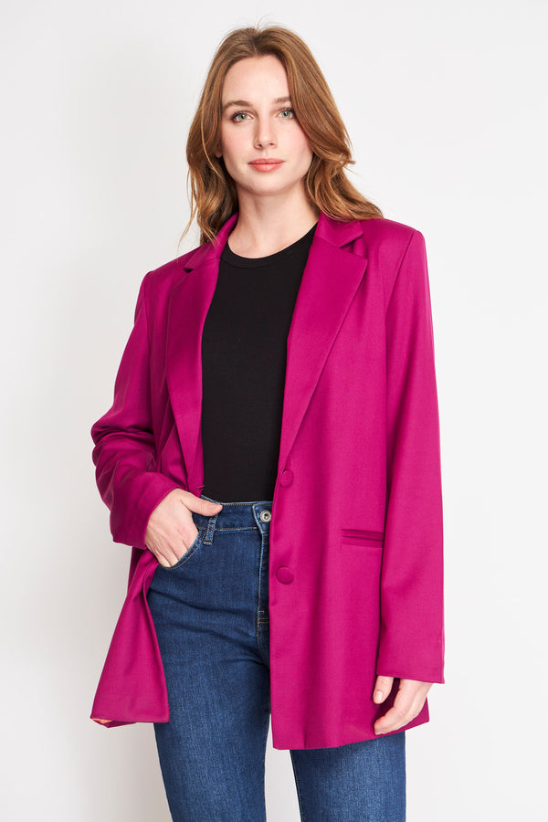 CHAQUETA QUIA FUCSIA