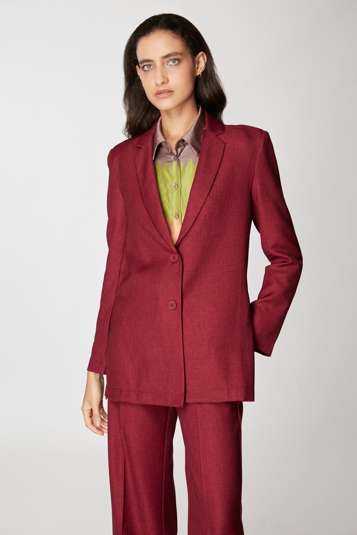 Chaqueta Celia Cereza