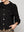 Chaqueta Mujer Chiara De Lino Con Bolsillos Negra Lineatre