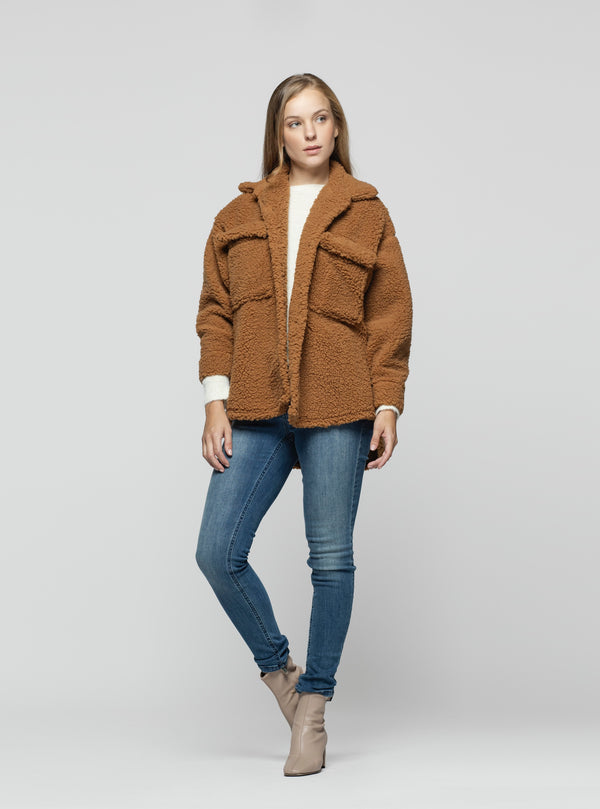 CHAQUETA NOELIS CAMEL