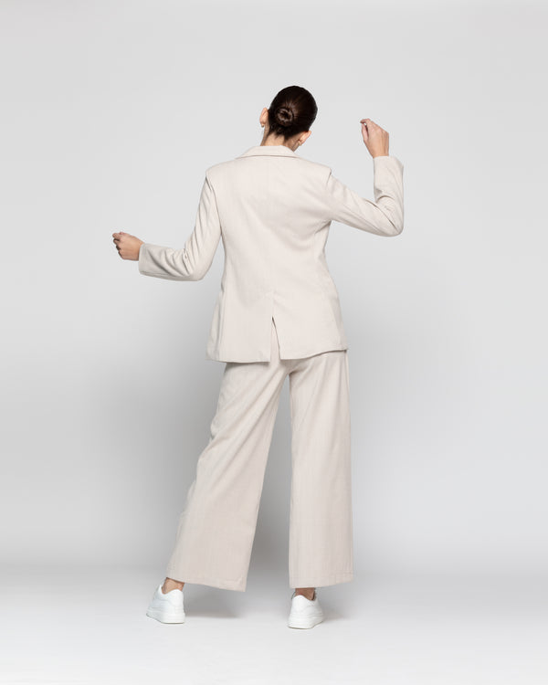 Chaqueta Mujer Amelia Beige Lineatre