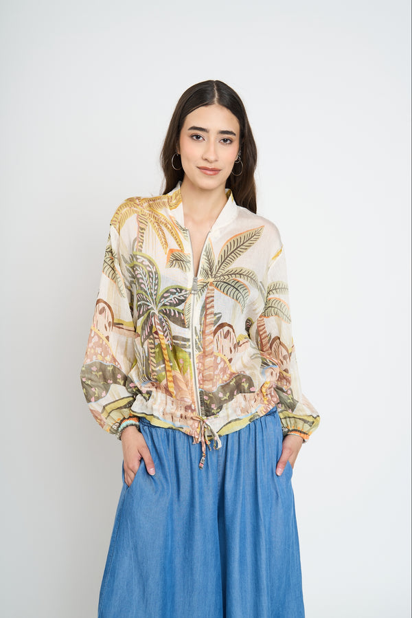 Chaqueta Mujer Victoria Verde Lineatre