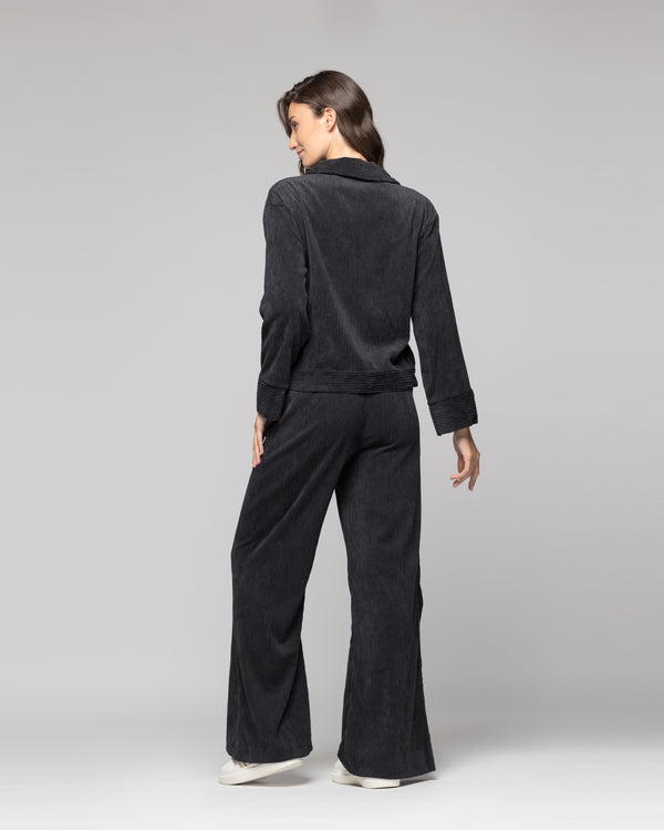 Chaqueta Mujer Silvana Negro Lineatre