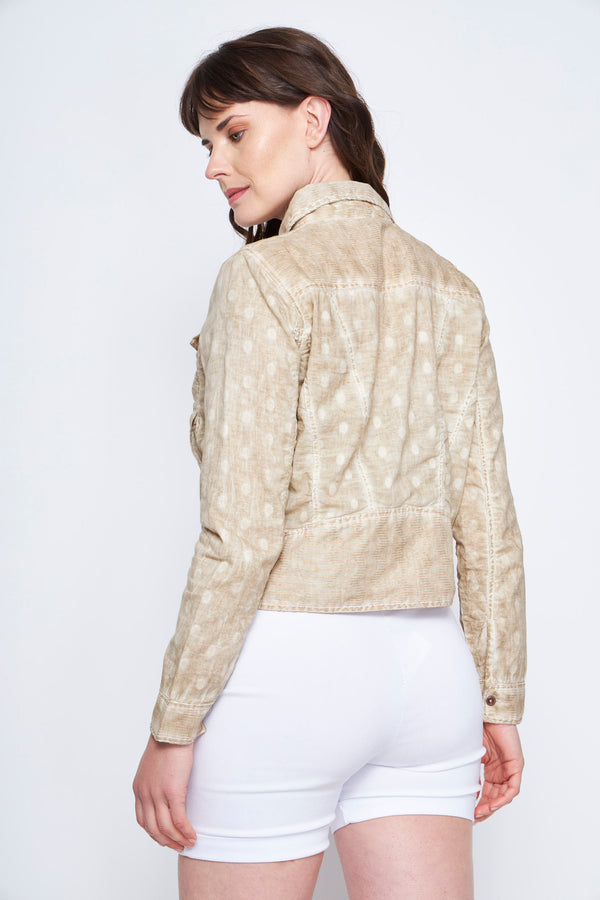 CHAQUETA MITA BEIGE