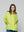 Chaqueta Mujer Concetta De Lino Con Botones Verde Lineatre