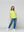 Chaqueta Mujer Concetta De Lino Con Botones Verde Lineatre