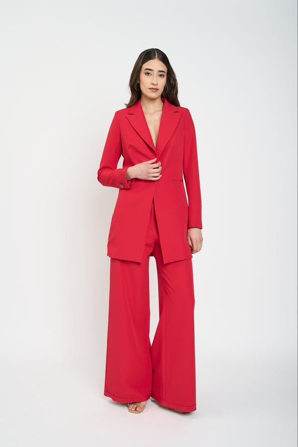 Chaqueta Mujer Emma Rojo Lineatre
