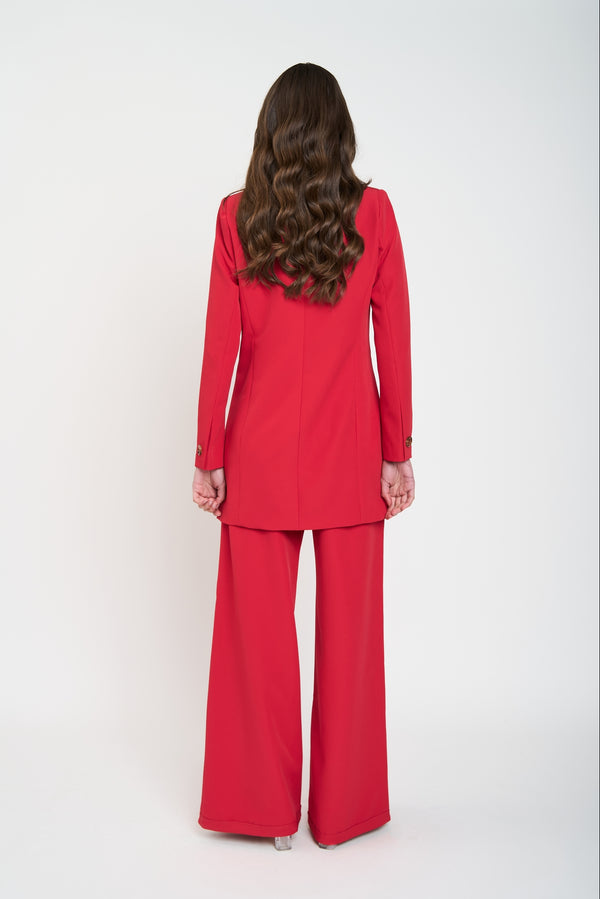 Chaqueta Mujer Emma Rojo Lineatre