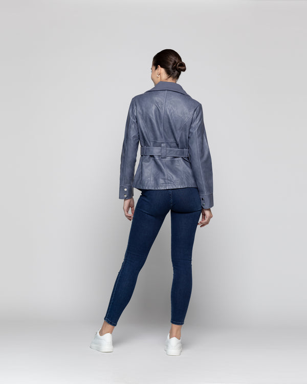 Chaqueta Mujer Chiara Azul Lineatre