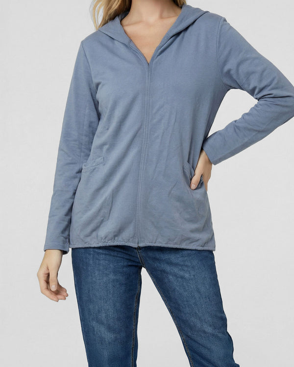 Spolverino Mujer Dalila Relaxed Cuello Manga larga Jeans Lineatre