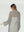 Spolverino Mujer Zita Relaxed fit Solapa Manga 3/4 con caída recta Fango Lineatre