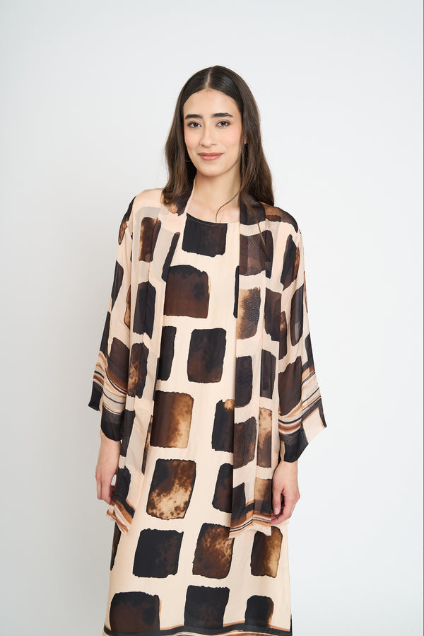 Spolverino Mujer Luna Chocolate Lineatre