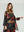 Spolverino Mujer Ottavia Relaxed fit Solapa Manga larga acampada Negro Lineatre