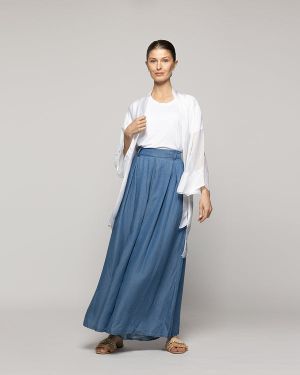 Tapado Mujer Spolverino Diana Blanco Lineatre