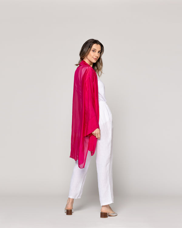 Tapado Mujer Spolverino Diana Fucsia Magenta Lineatre