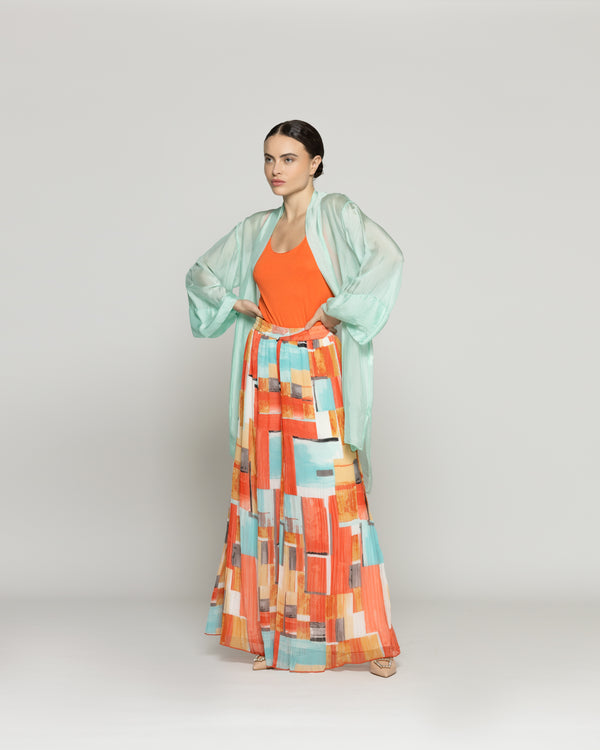 Tapado Mujer Spolverino Dafne Verde Menta Lineatre