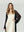 Spolverino Mujer Livia Relaxed fit Solapa Manga amplia y translúcida sin puño Negro Lineatre
