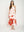 Vestido Mujer Flores Amapolas Blanco Lineatre