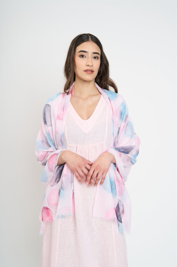 Echarpe Mujer Anita Fucsia Lineatre