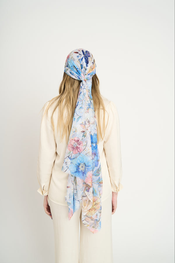Echarpe Mujer Luigina Jeans Lineatre