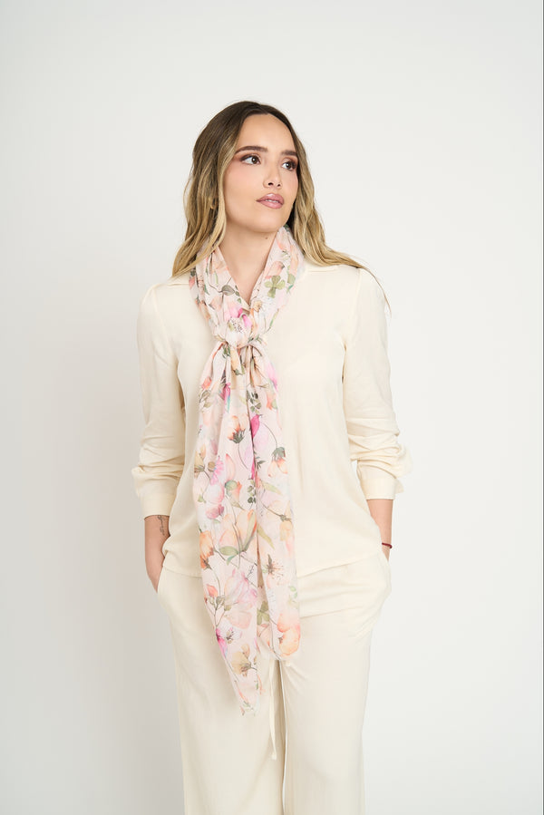 Echarpe Mujer Gabriela Beige Lineatre