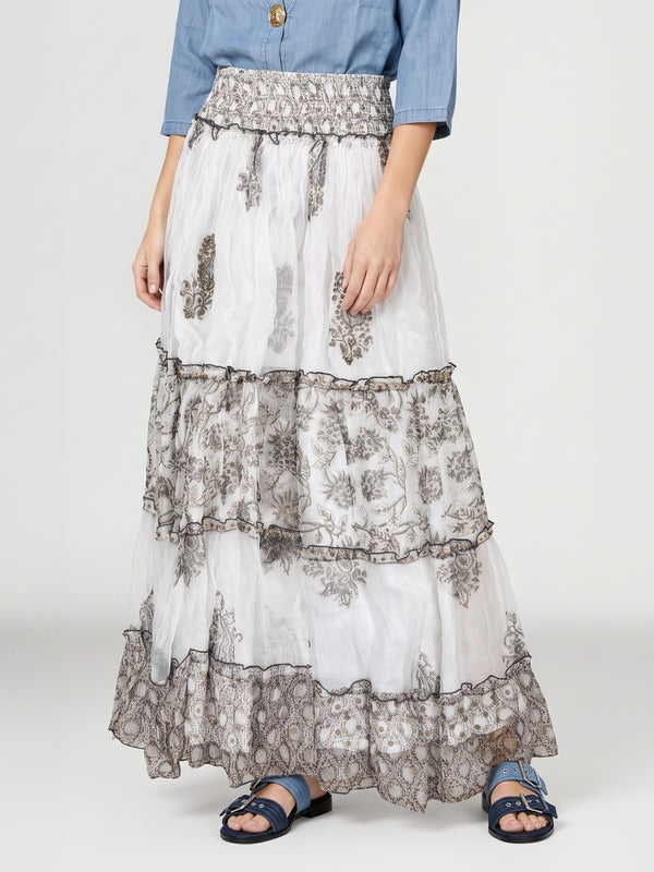 Falda Mujer Francisca Crudo Lineatré