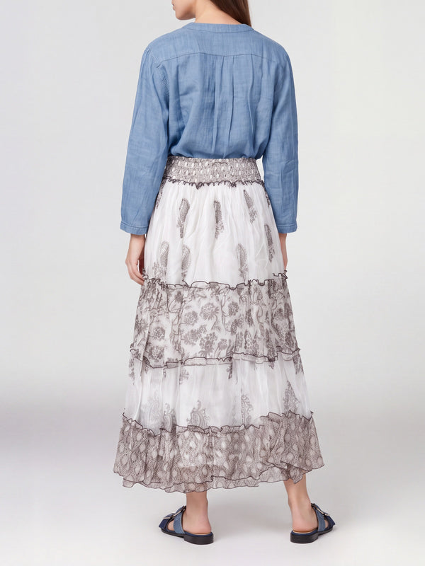 Falda Mujer Francisca Crudo Lineatré