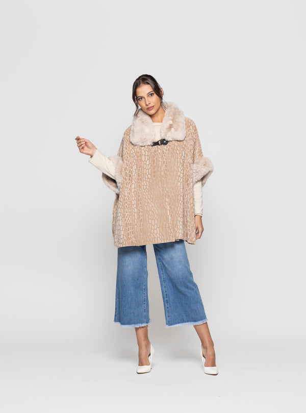 PONCHO YARA CAMEL