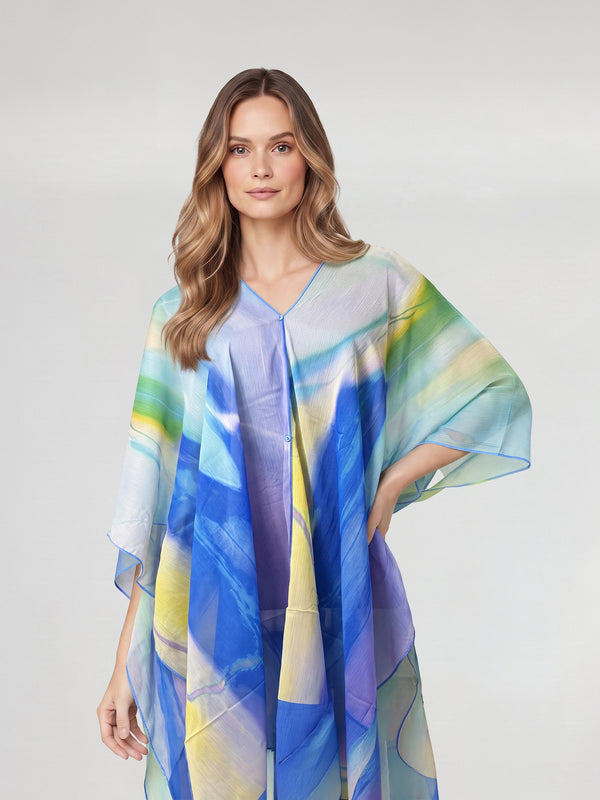 Poncho Mujer Gabriela Royal Lineatré