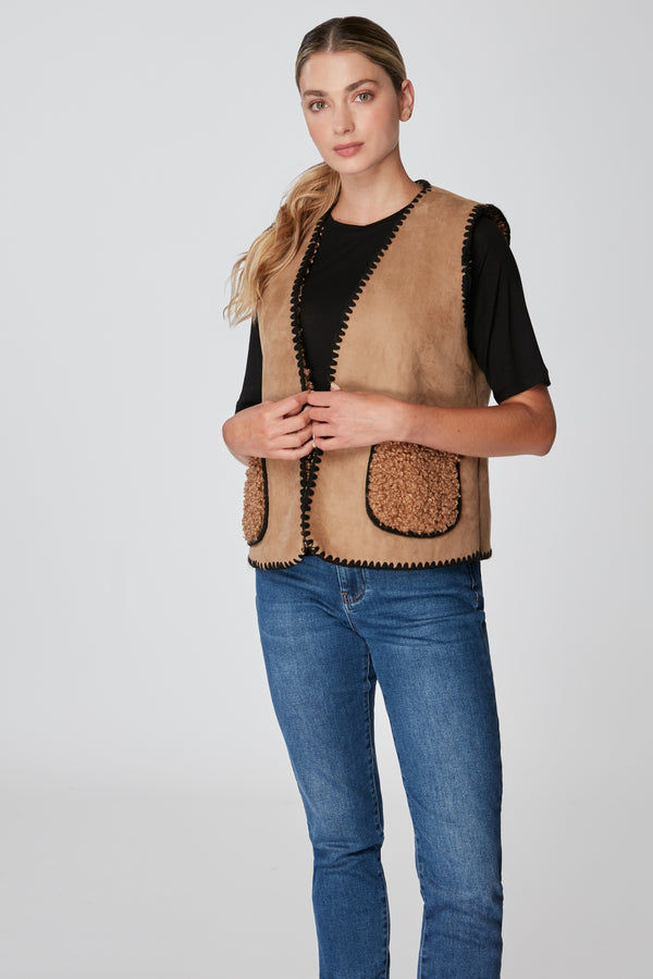 Gillet Ida Camel