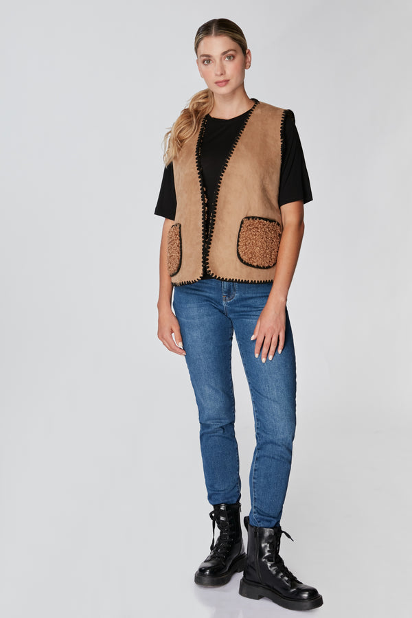 Gillet Ida Camel