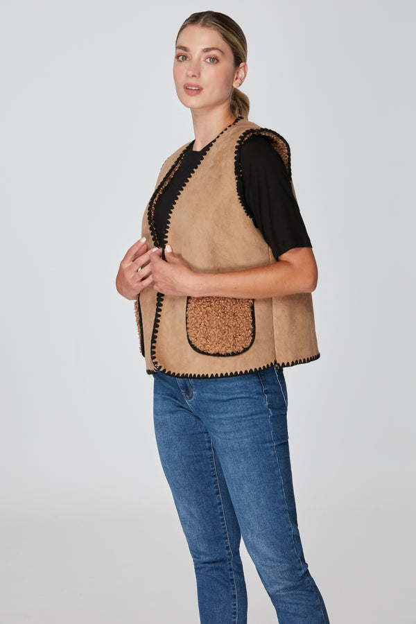 Gillet Ida Camel